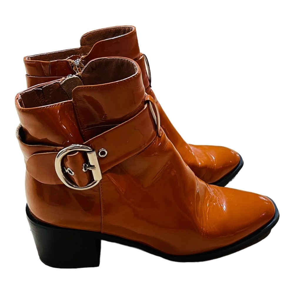 Jeffery Campbell regan bootie in tan - Picture 2 of 10